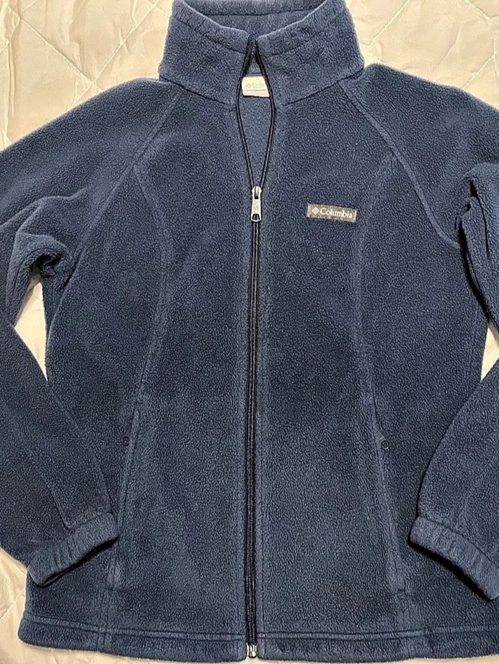 Columbia Benton Springs Full Zip Fleece Jacket Blue